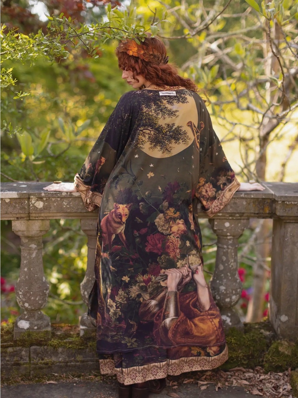 Market of Stars Messenger Opera Duster Joan of Arc NWT Gothic Boho - Picture 4 of 14
